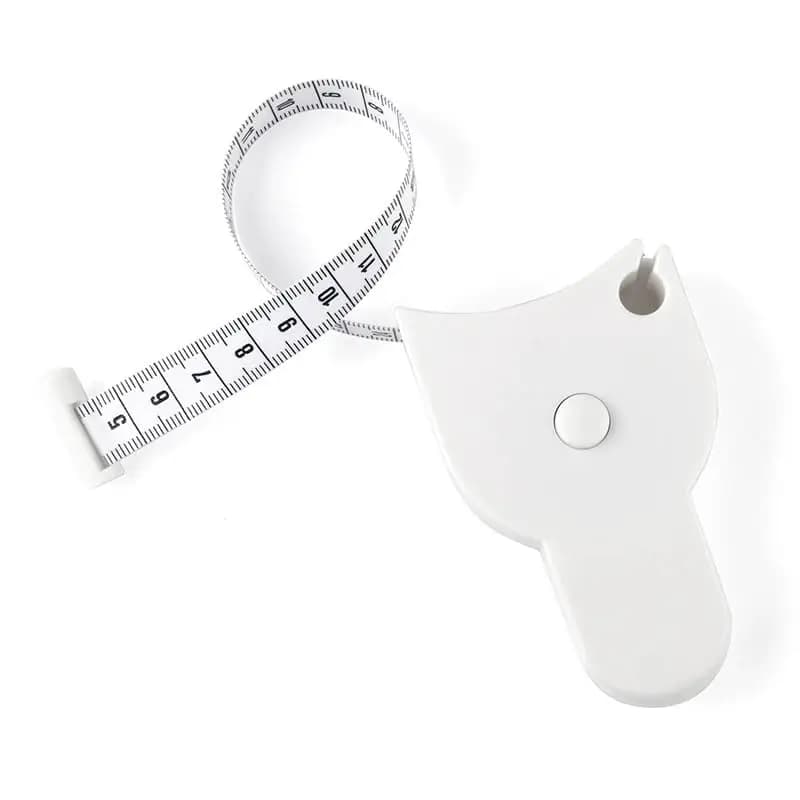 1 meter tape for the perfect body, automatic telescopic tape meter, retractable body measuring tape (150 cm/59 inch)