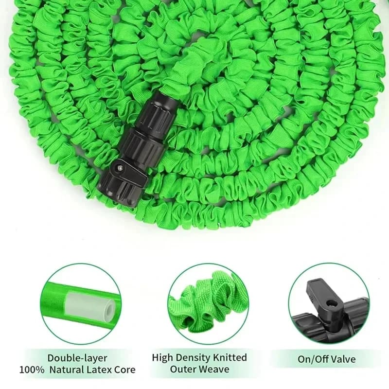 Expandable Magic Pipe, High Pressure Car Wash, 7 Water Spraying Functions, Water Gun, Home Garden Irrigation Pipe