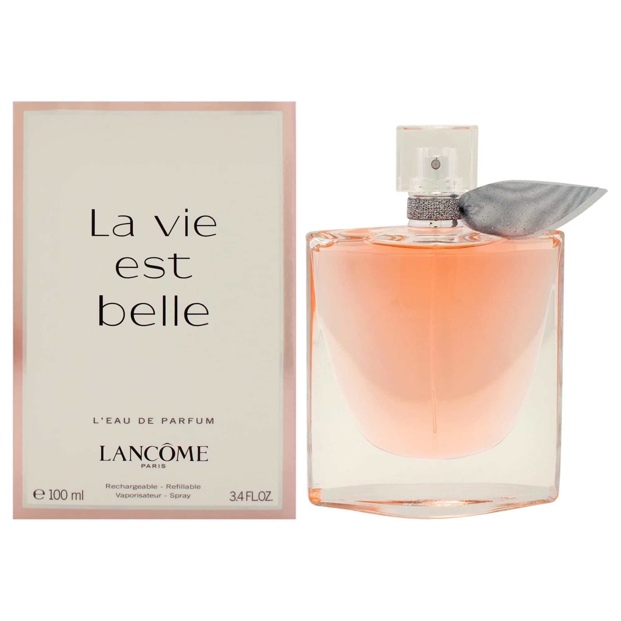 La Vie Est Belle di Lancome per donna - Spray LEau de Parfum da 3,4 oz (riicaricabile)