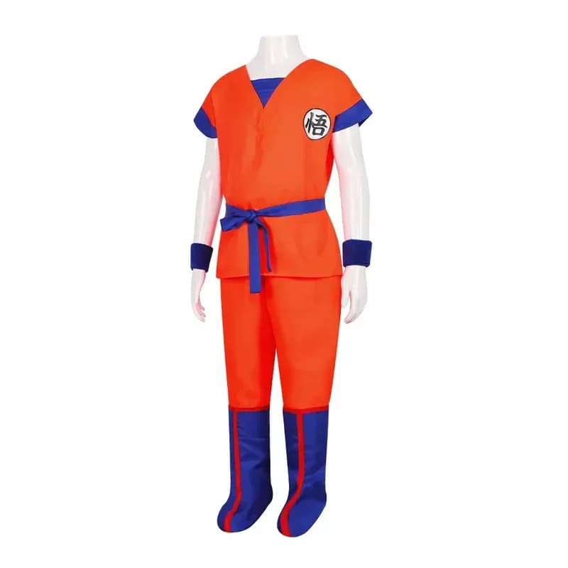 Anime Z Son Goku Bathrobe Cartoon Soft Trained Hot Pigiama Wu Kong Cosplay Women's Clothing For Home Cosplays;3'c,5.y;8'v,
