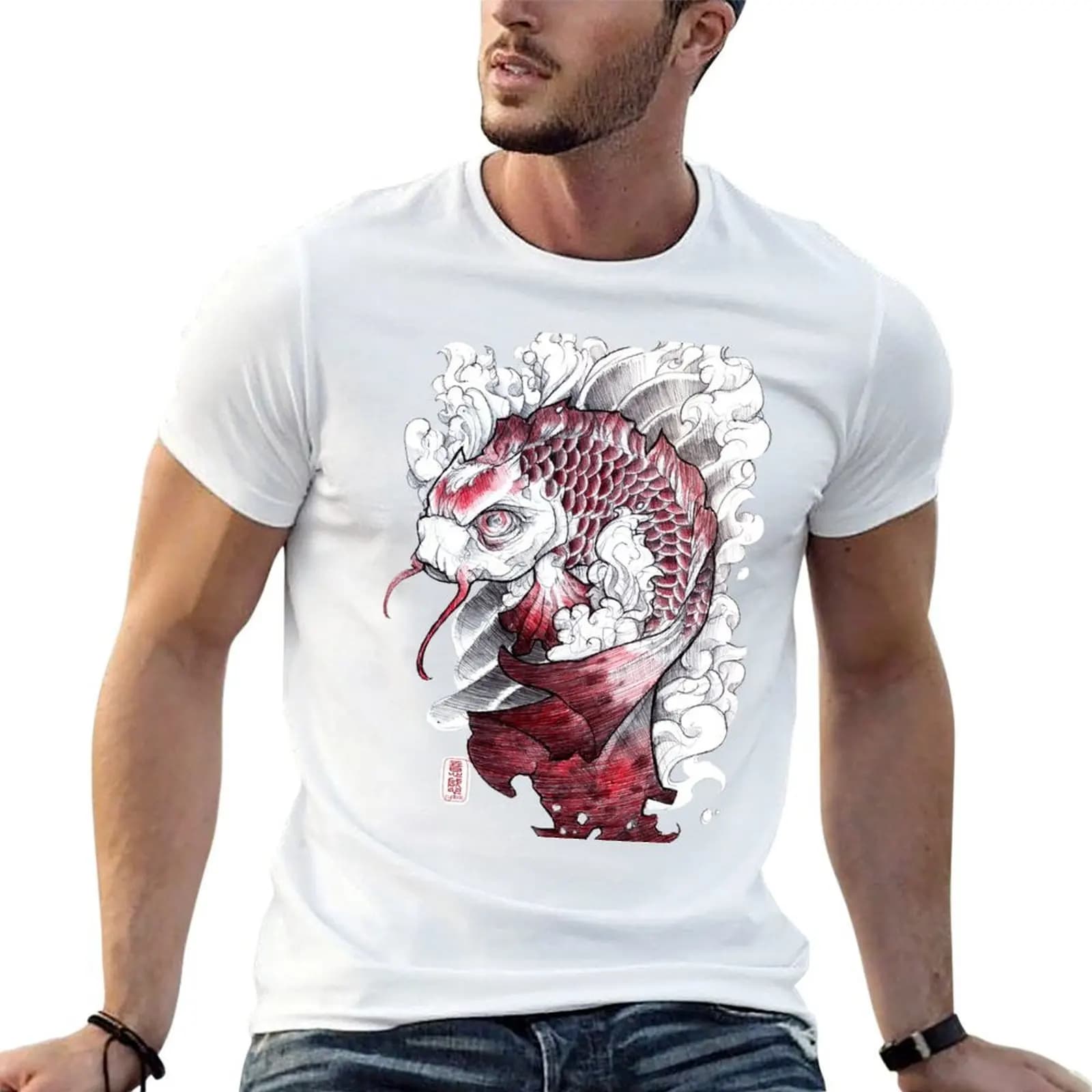 shigeki.zumi: tattoo sketchbook: 008 T-Shirt tshirts personalised new edition funny t shirts men
