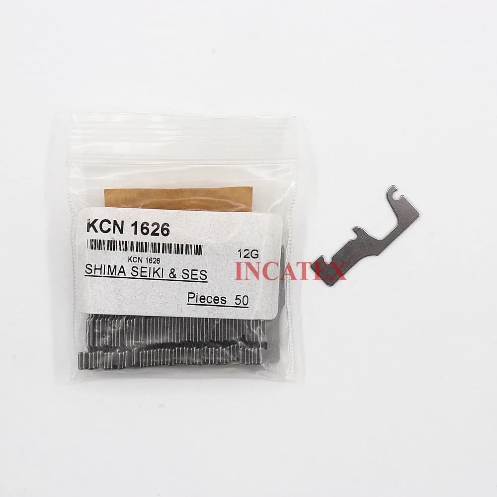 50 pezzi distanziatore piastra ago per maglieria KCN1626 per macchina per maglieria SHIMA SEIKI ago SES 12G