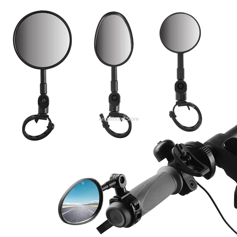 Specchio convesso rotante a 360 gradi per scooter elettrico Specchietto retrovisore Accessori manubrio regolabili Parte di ricambio