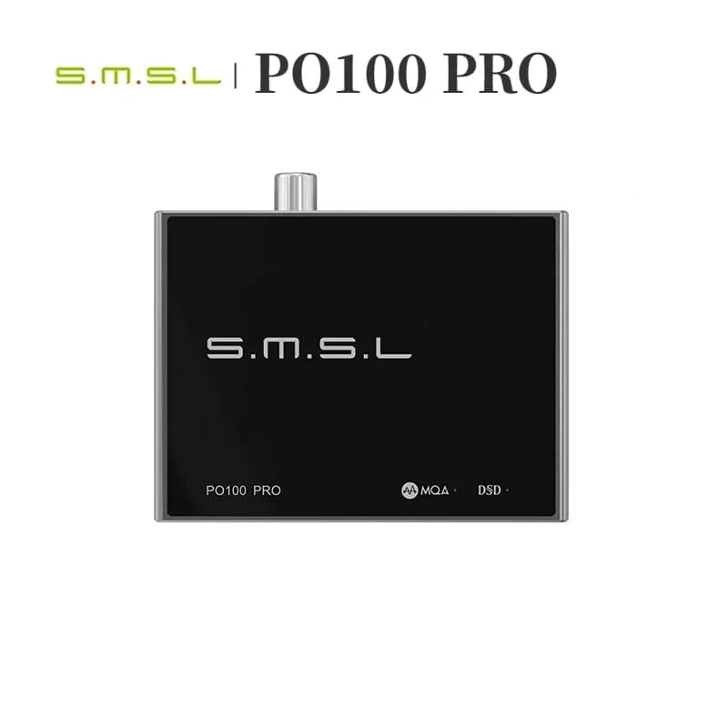 Interfaccia Digitale USB SMSL PO100 PRO con Decodifica MQA, XOMS XU316, DSD64, Uscita Ottica Coassiale DSD512 I2S 32bit 768Khz per PS5 e Switch