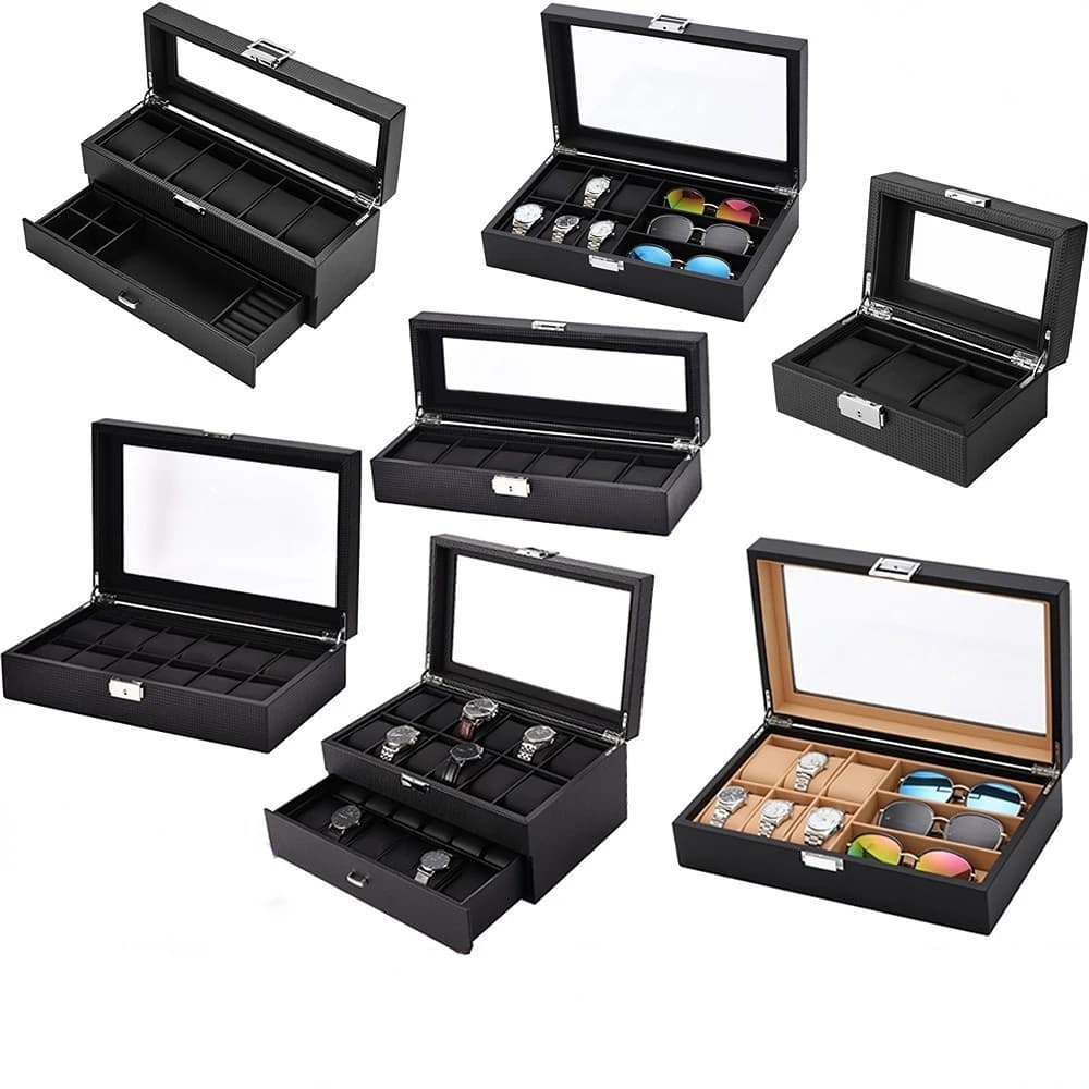 Luxury Watch Storage Box Watchwinder Stand Watchmaker Organizer Jewelry Holder Gift Box for Watches Accessories