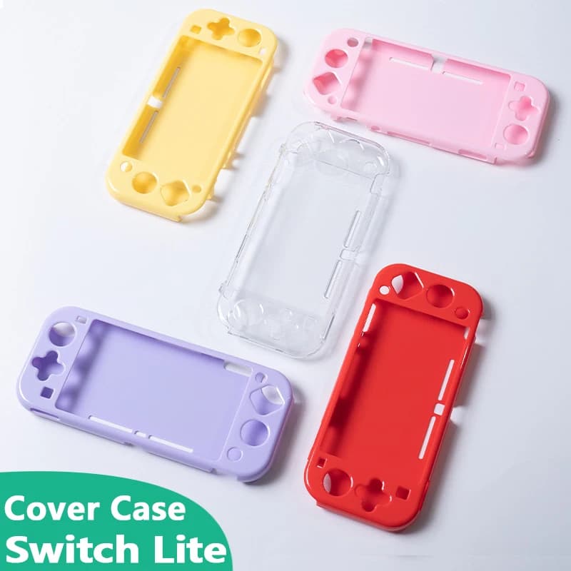 Custodia morbida trasparente per Nin-tendo Switch Lite Custodia protettiva Custodia completa infrangibile per controller interruttore Lite
