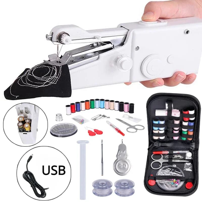 Hand-free Hand-held Sewing Machine for Fast Works Fai-da-Te, Supplies for Clothing, Arts & Crafts, Home & Garden, Embroidery