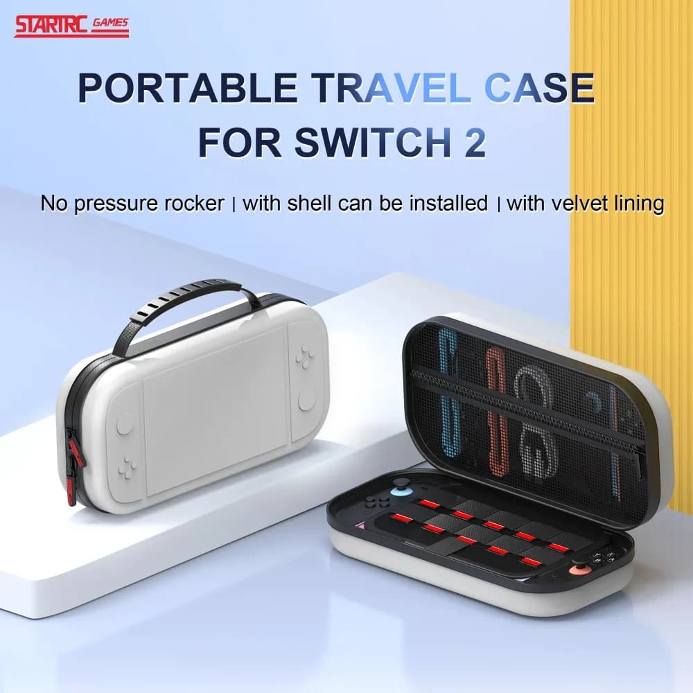Borsa Impermeabile EPU per Nintendo Switch 2, Custodia Portatile per Console di Gioco, Borsa per Accessori da Viaggio all'Aperto