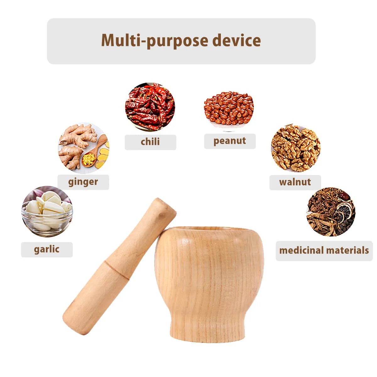 1Set Premium Stainless Steel Mortar and Pestle Set for Garlic Crushing Spice Grinding Pharmacy Kitchen Use Ergonomic Design Easy