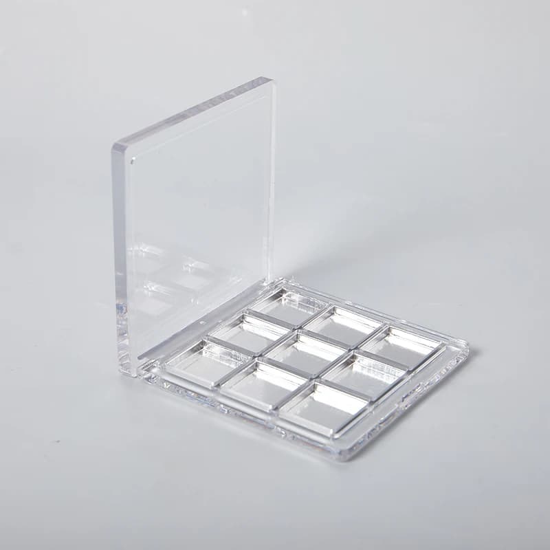 perPalette for 9 compartments empty umbrellas, eye makeup container, DIY tool for umbrellas】