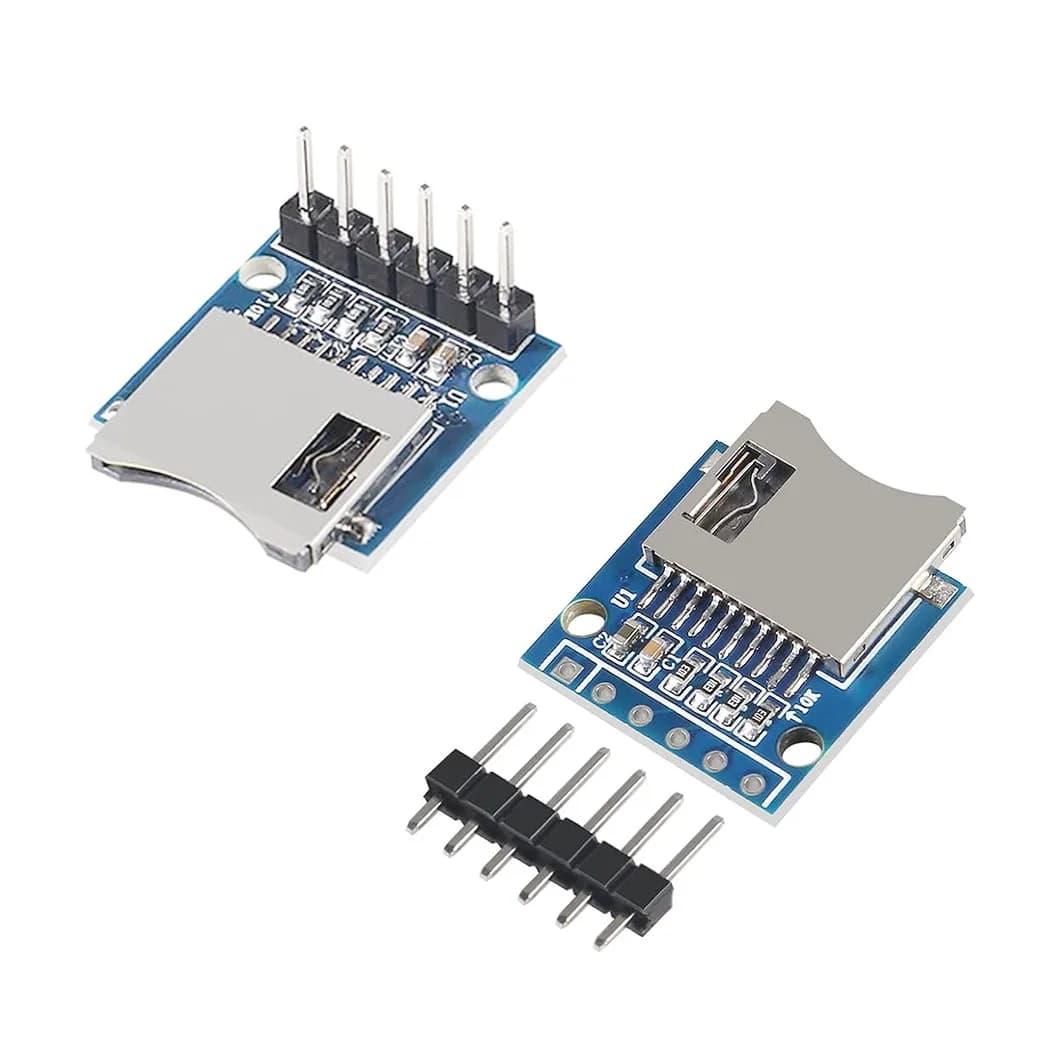 Micro SD Card Reader Module for Arduino, ESP32 | 3.3V SPI TF Storage | Headers NOT Soldered (DIY)