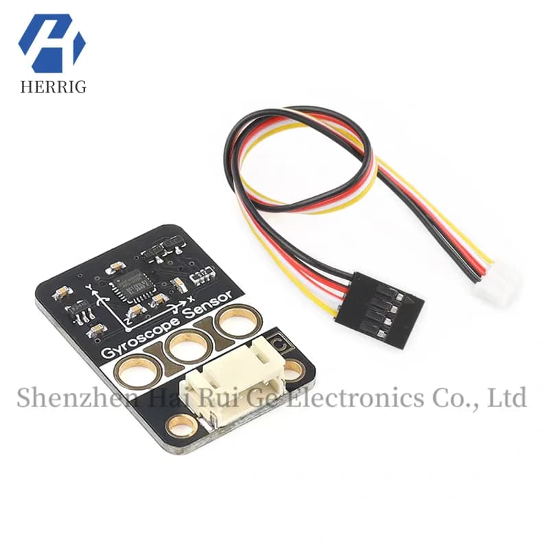 MPU6050 programmable gyroscope accelerometer for education compatible with Arduino control panel block holes.