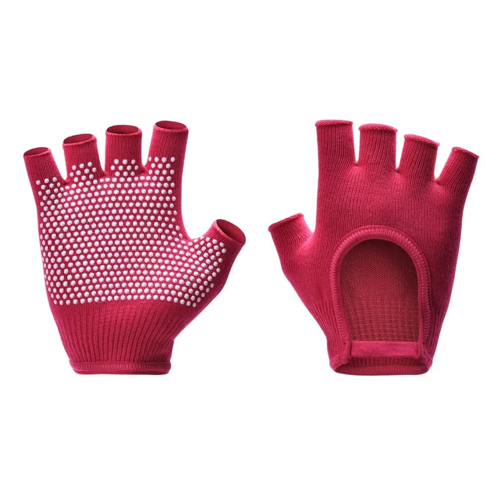 Yoga Gloves half finger multicolored Pilate Gloves wear-resistant anti-slip wear resistant Fitness Gloves from hot and cushioning gym