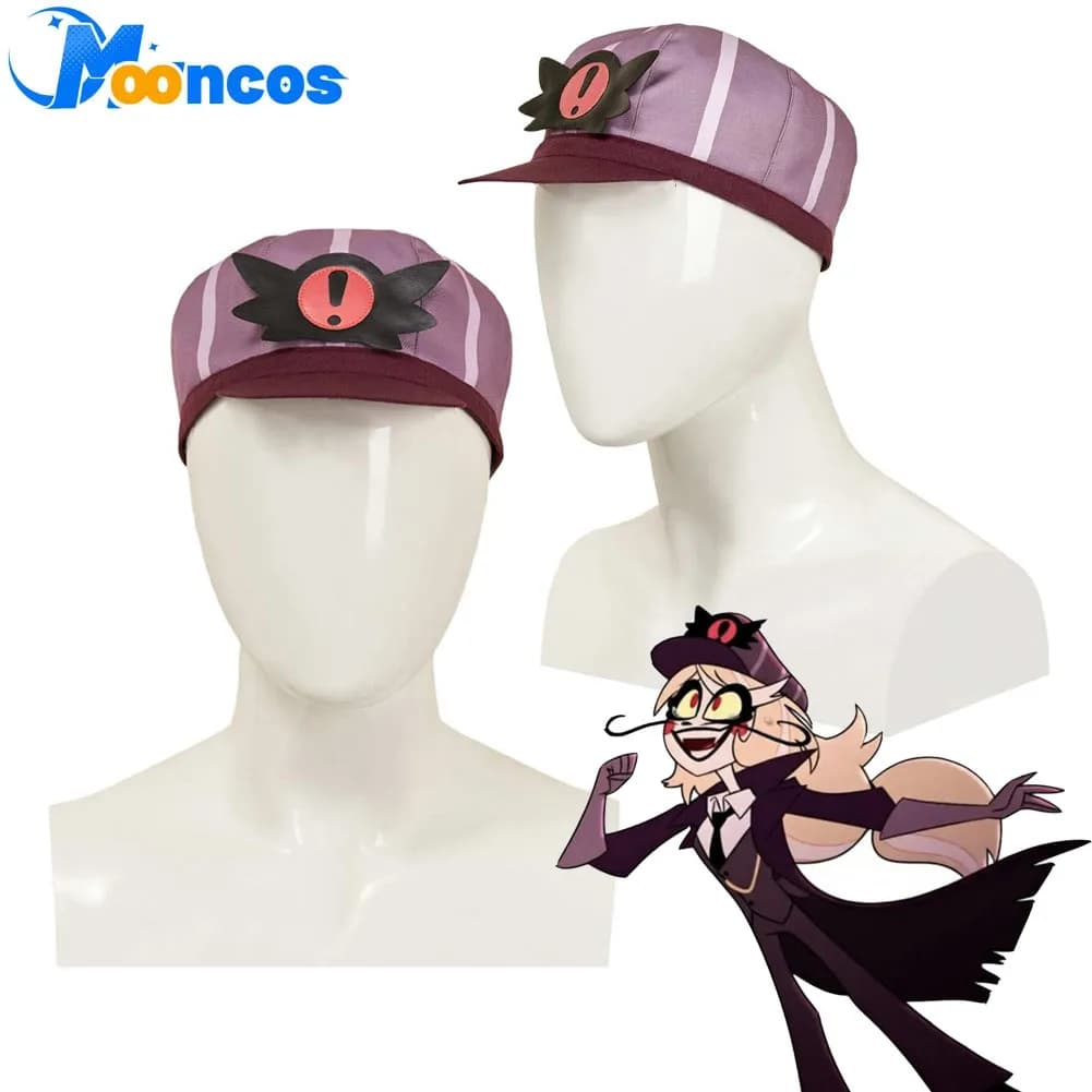 Charlie Morningstar Cosplay Woman Fantasy Hats Berretto Cartoon Anime Hell Hotel Costume Accessories Puntelli Halloween Carnival Party