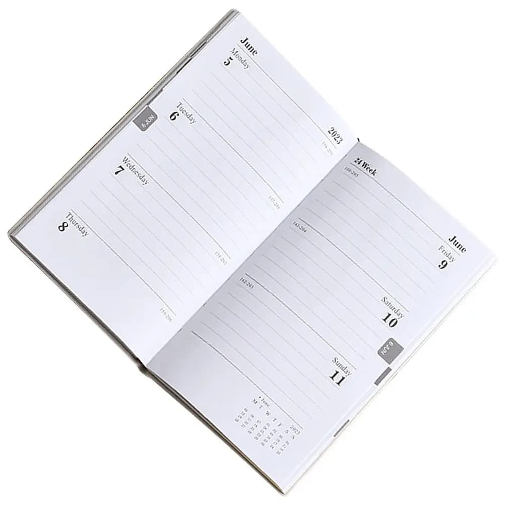 2023 Planner Notepad Classic Minimalist Daily Use Notepad for Students Office Workers Teachers Time Management Diary Notebook