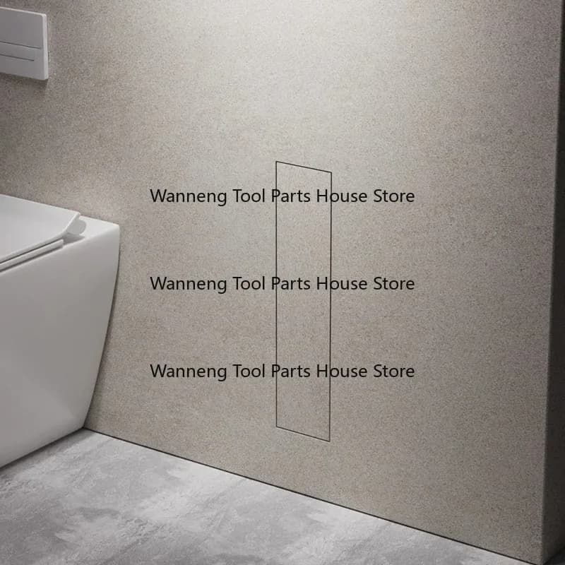 Spazzola di nicchia nascosta in acciaio inossidabile Pattumiera da incasso Scatola di carta igienica
