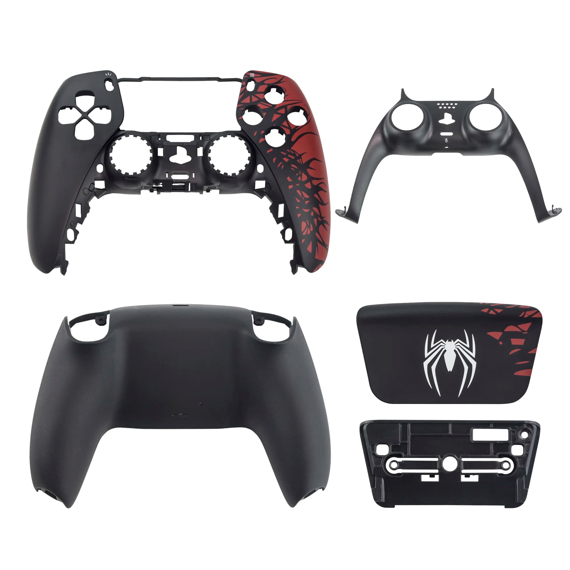 Cover per Controller PS5 Edizione Limitata Spider, Accessori di Protezione e Sostituzione per Controller di Gioco, Cover per Touchpad