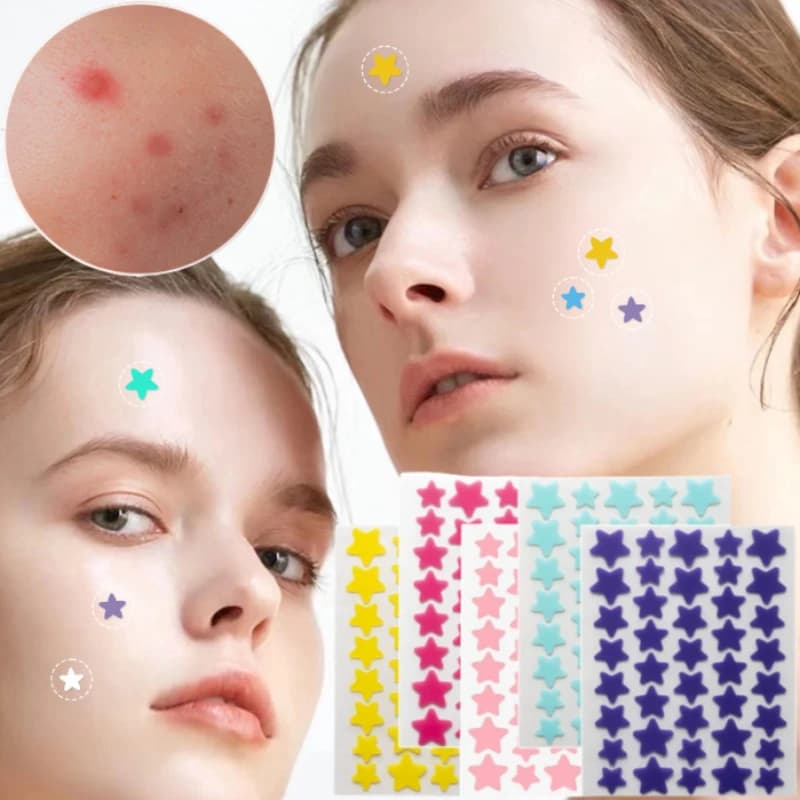7/10/14 Pz Colorato Star Acne Patch Migliorare La Pelle Delle Donne Idrocolloide Acne Strumento Invisibile Acne Copertura Brufolo Patch Strumenti di Cura Della Pelle