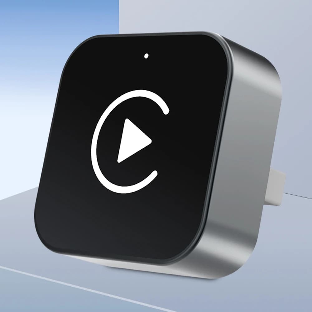 Adattatore automatico Android CarPlay wireless 2 in 1 Plug & Play Converti cavo in Dongle wireless Smart Box AI per auto cablate di fabbrica