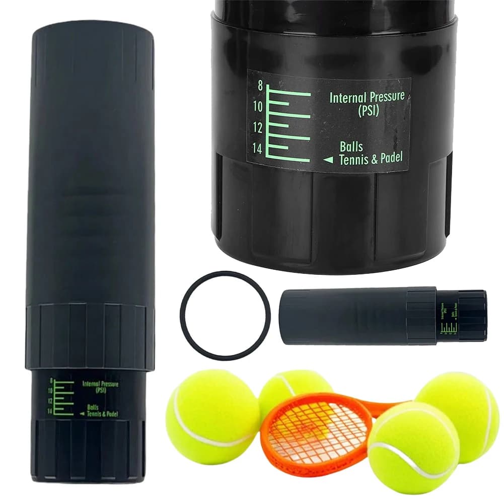 Contenitore per Palline da Tennis, Barattolo per Conservazione e Riparazione, Accessori Sportivi
