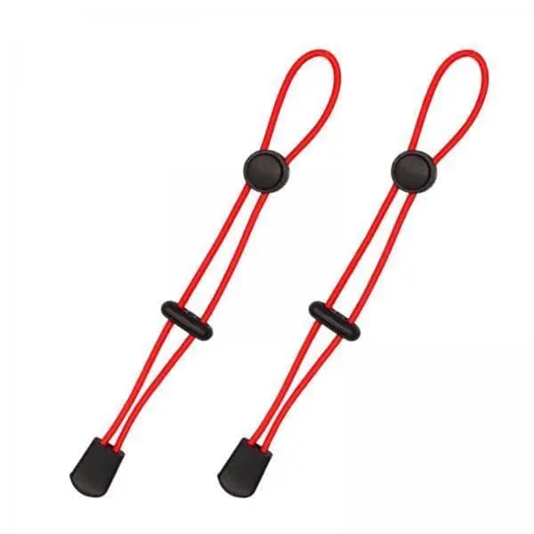 2xBoxing Gloves Carrying Strap Hanger Punching Bag Strap Travel Carrier Gloves red