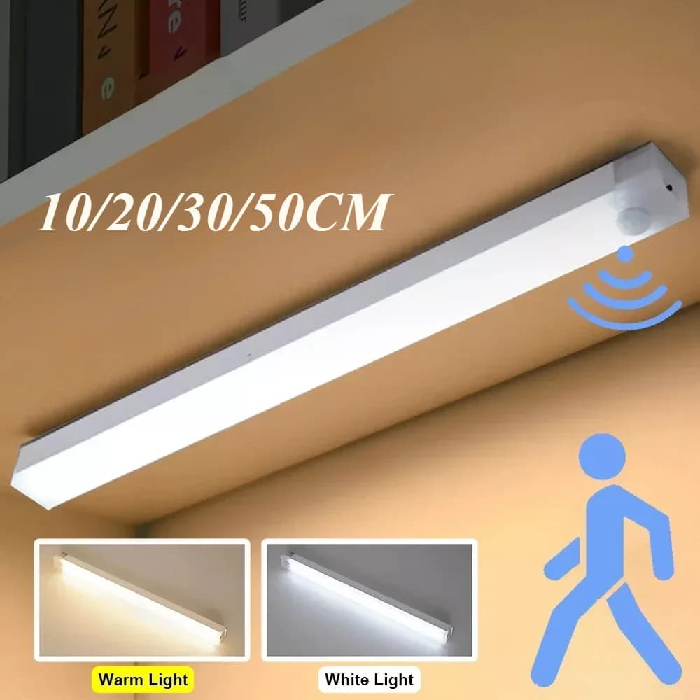 Sensore di movimento PIR lampada a Led ricaricabile portatile illuminazione per interni portatile lampade USB luci luce a batteria