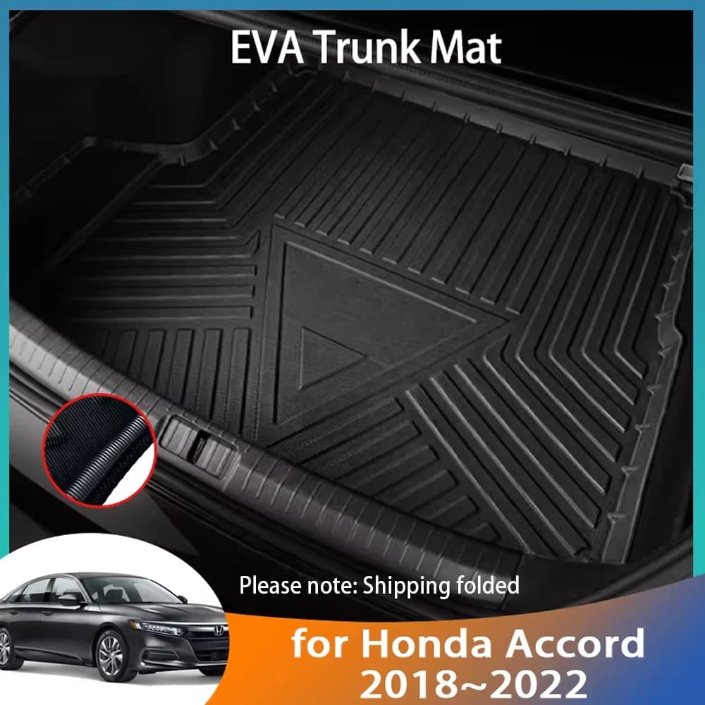 Per Honda Accord 10th Gen 2018 2019 2020 2021 2022 Inspire CV Accessorie Tronco Zerbino Vassoio di Pavimento Fodera Impermeabile Cargo Boot Tappeto