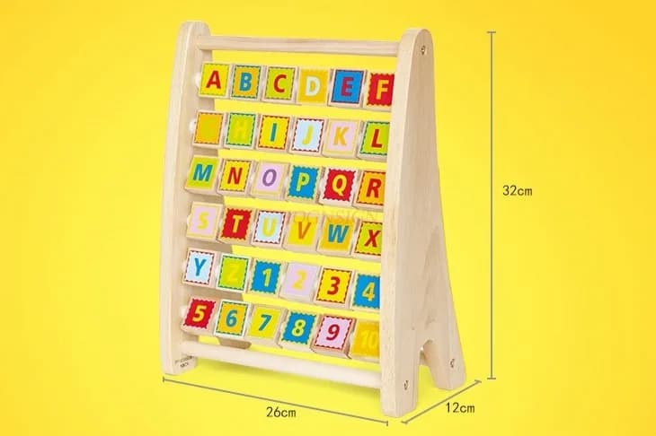 Children's Abacus Calculation Rack Baby Educational Toys Math Alphabet Arithmetic Teaching Aids mathematics teaching