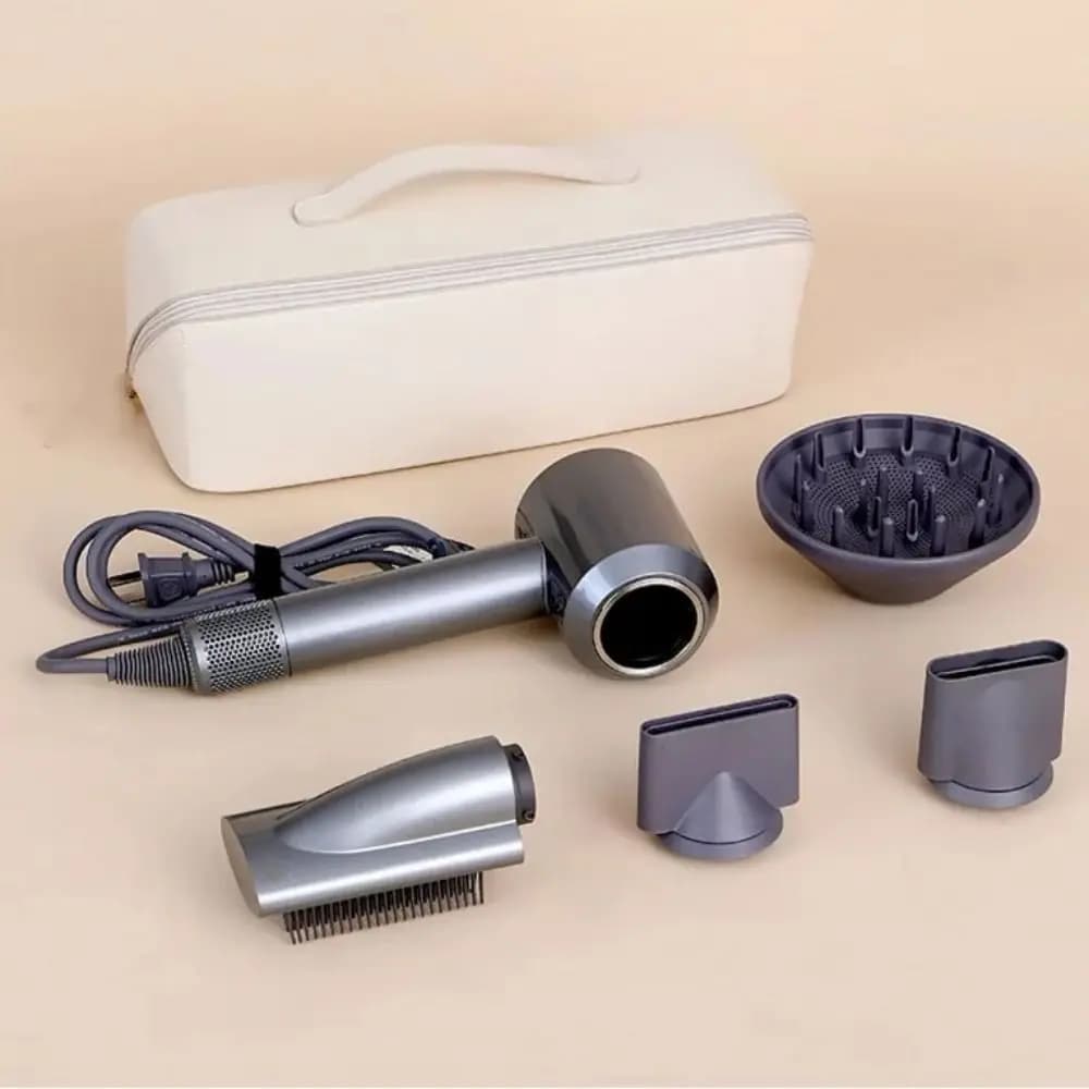 Anti-dust hair care Double-layered parts Organizer Bag for hair curler Portable hinge