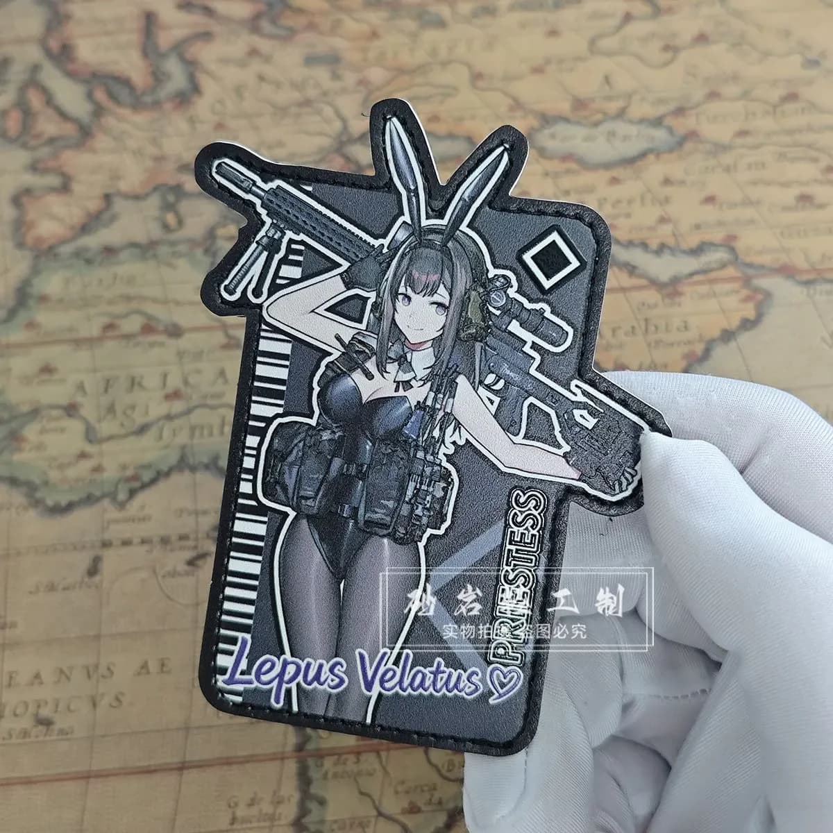 Game Arknights Priestess Cosplay Anime figure Velcro strap armband Badge costume Accessory ornament birthday gift