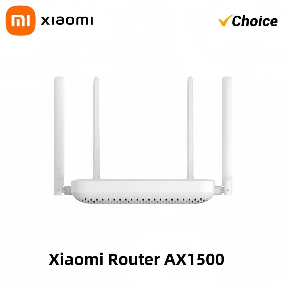 XIAOMI MI Router AX1500 2.4G/5.0GHz WiFi 6 Dual Band Mesh WiFi 6 Ripetitore Protezione online per bambini Controllo APP