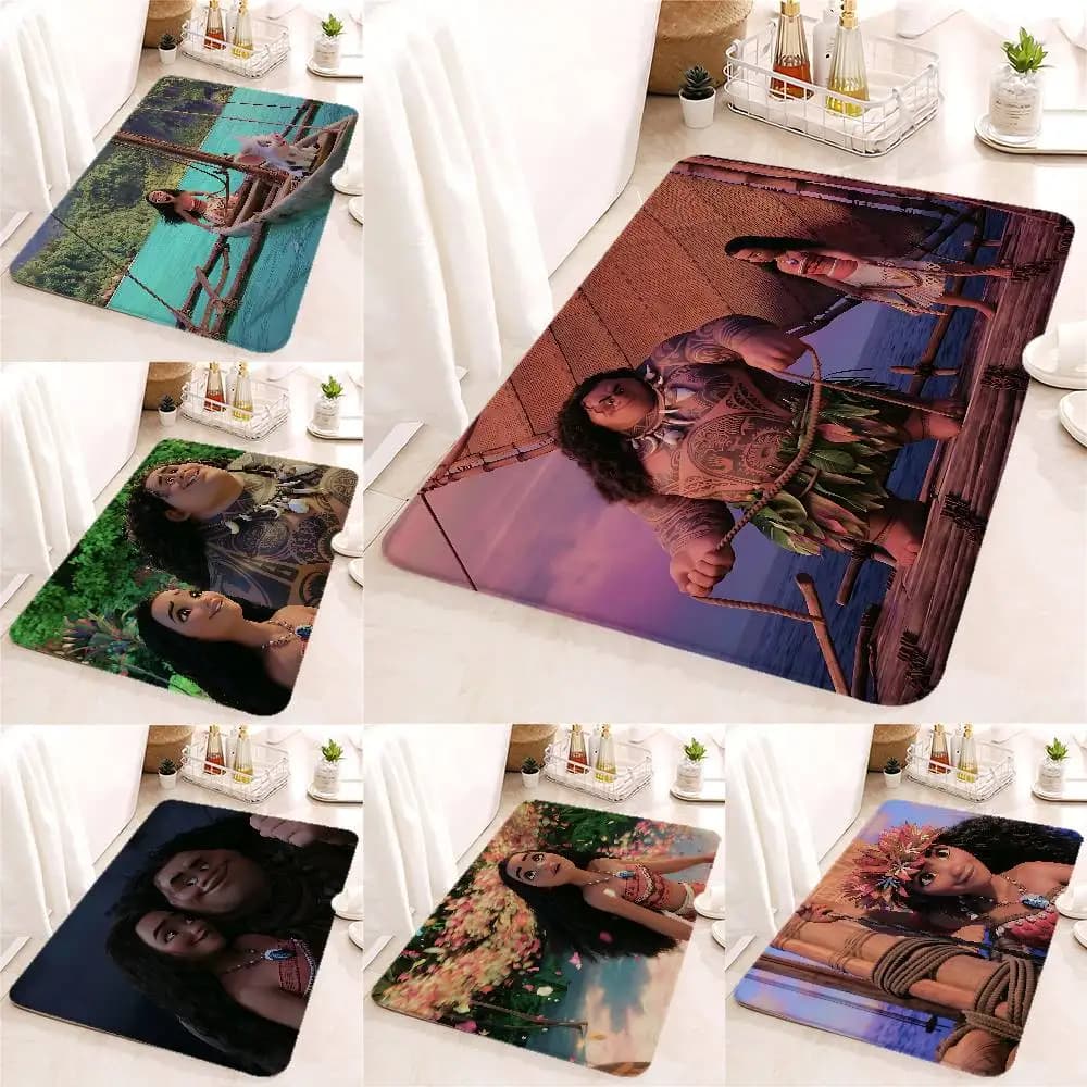 Cartoon M-Moana Carpet For Living Room Sofa Decor Modern Rug Floor Mat For Men Bedroom Durable Area Rugs