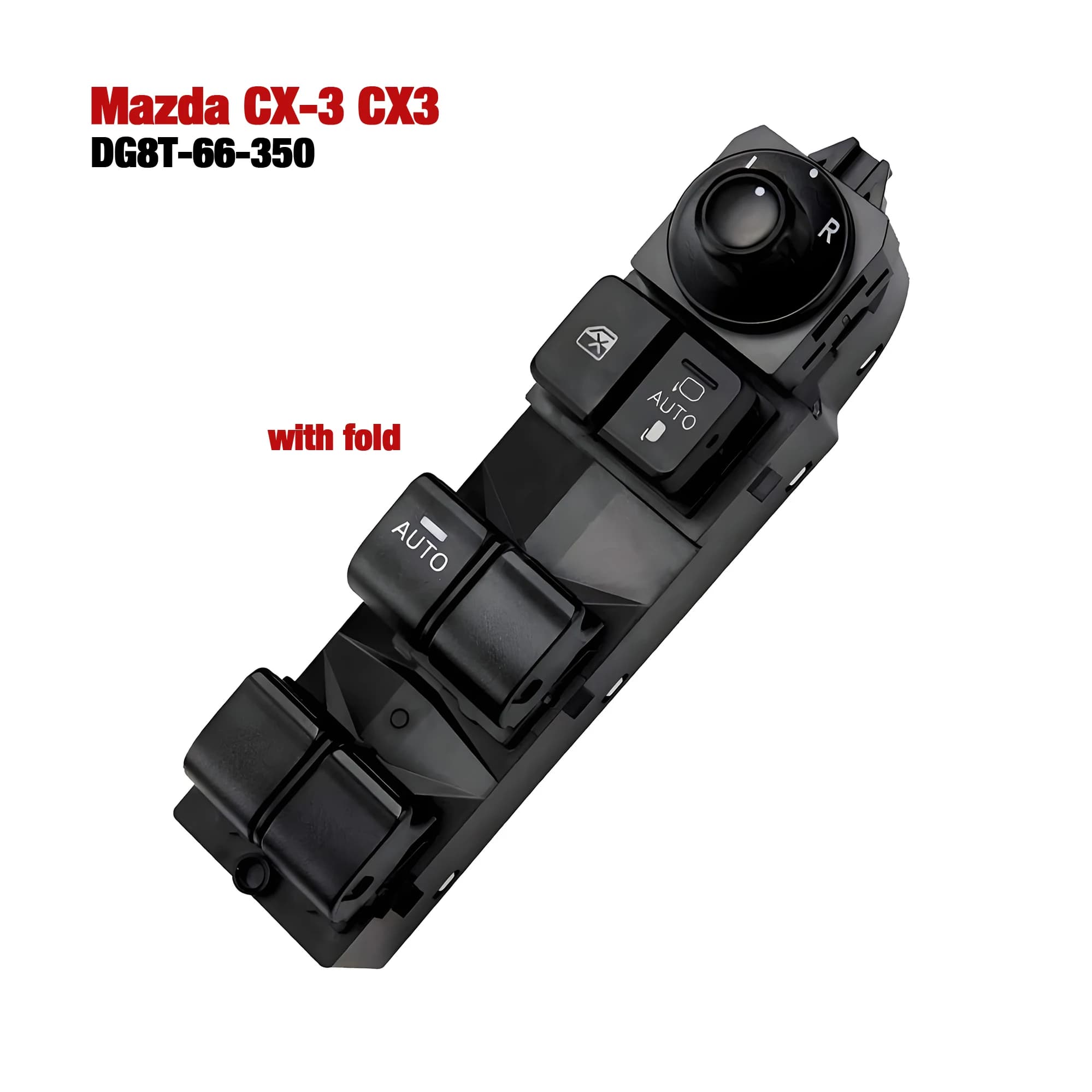 DG8T-66-350 DG8T66350 Per Mazda CX-3 CX3 2018-2025, Pulsante di controllo sollevatore interruttore alzacristallo elettrico conducente anteriore sinistro