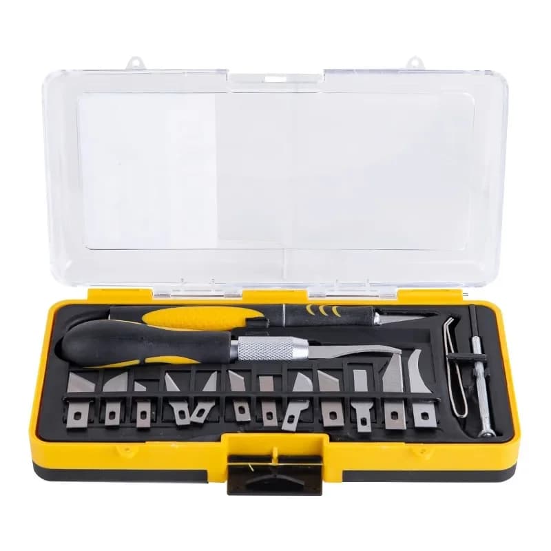 16 PCS Utility Knife Kit Multifunction Cutting Knives for Hobby Scrapbooking Leather, Wood, Art Carving, Craft, Sharp Pen Knives