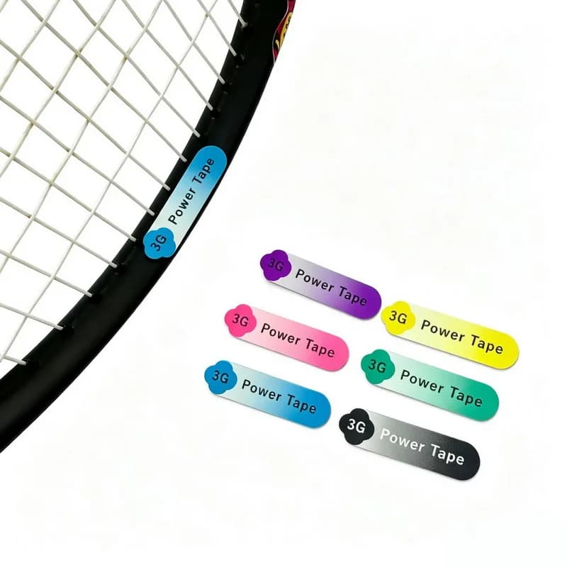 4/6Pcs/Lot Self-adhesive 3g Silicone Tennis Racket Weighted Tape For Adjusting Racket Balance Amateur Training Tennis Accessory
