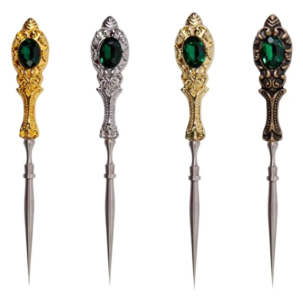 Metallo Vintage Cucito Punteruolo Accessori per il cucito Punto a mano Punzonatrice in pelle Punteruolo Fai da te Foro Punzonatura Cucitura Ricamo