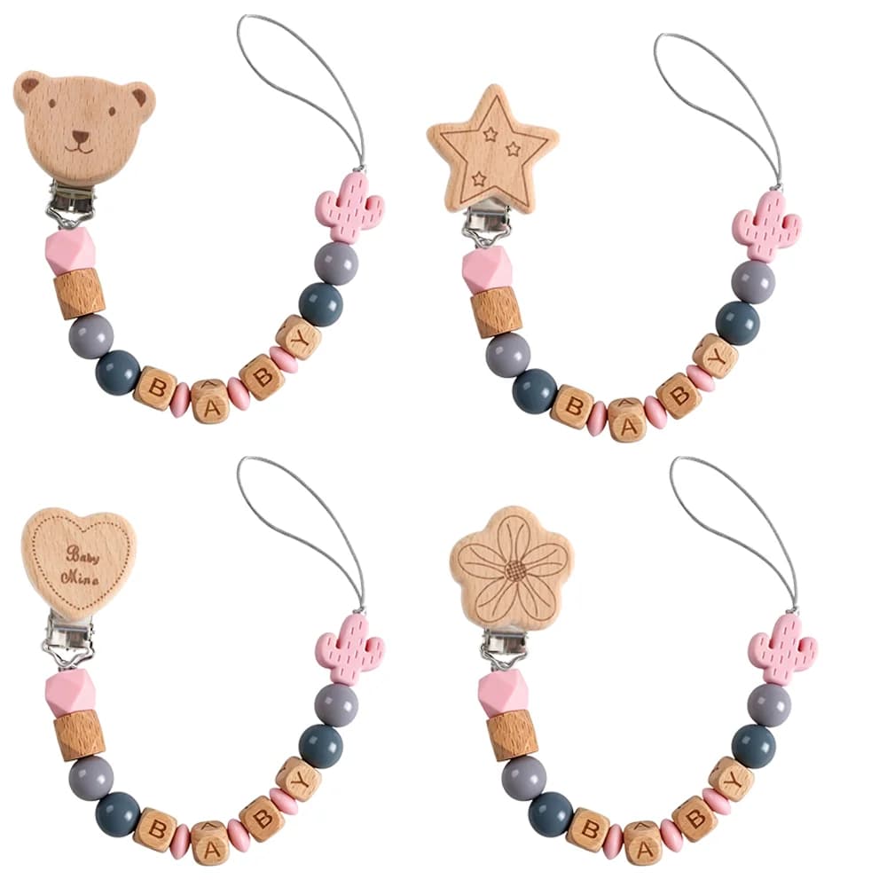 Perline in silicone stampate serie natalizia/Perline rotonde per creazione gioielli fai da te, orecchini, bracciali, accessori per penne