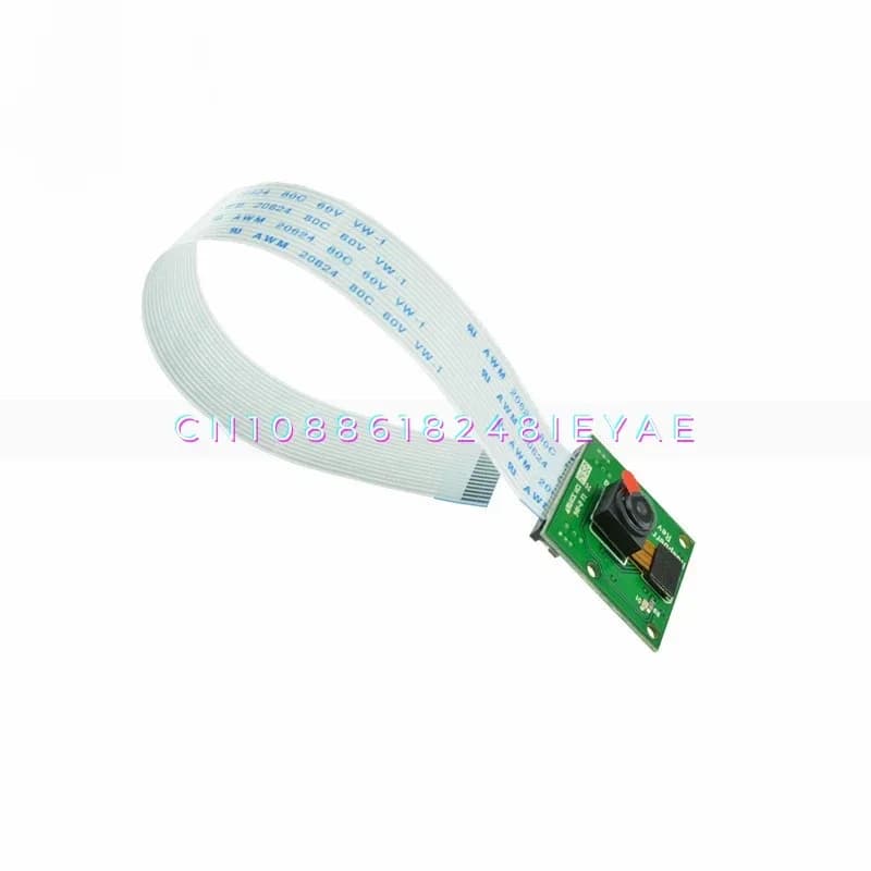 Fotocamera CSI/interfaccia Cavo morbido da 5 milioni di pixel da 15 cm, supporto Raspberry Pi 3a generazione B/2a generazione/1a generazione