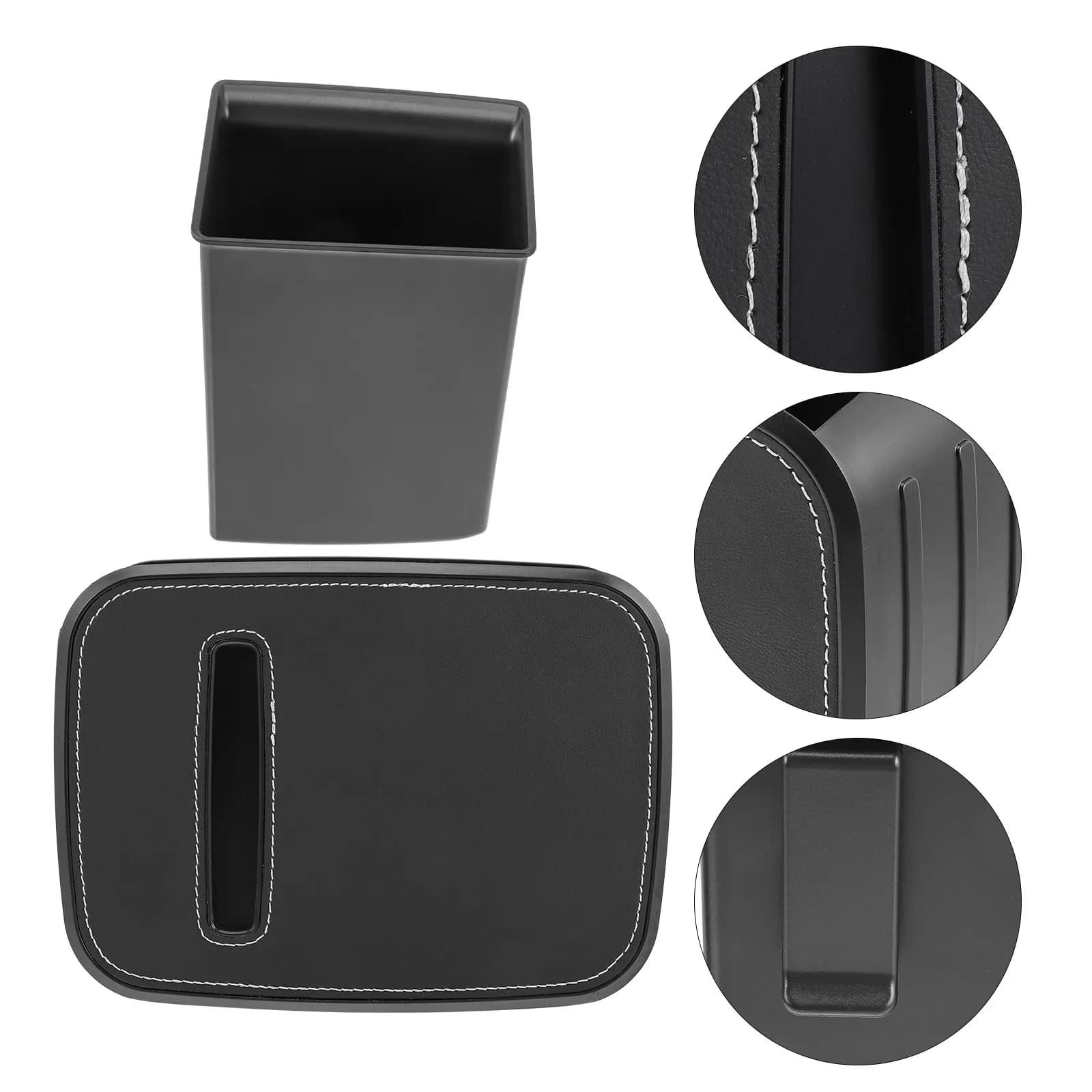 Cestino portaoggetti premium per auto, organizer da appendere al sedile posteriore per SUV, camion, veicoli, per una pulizia e un ordine in viaggio