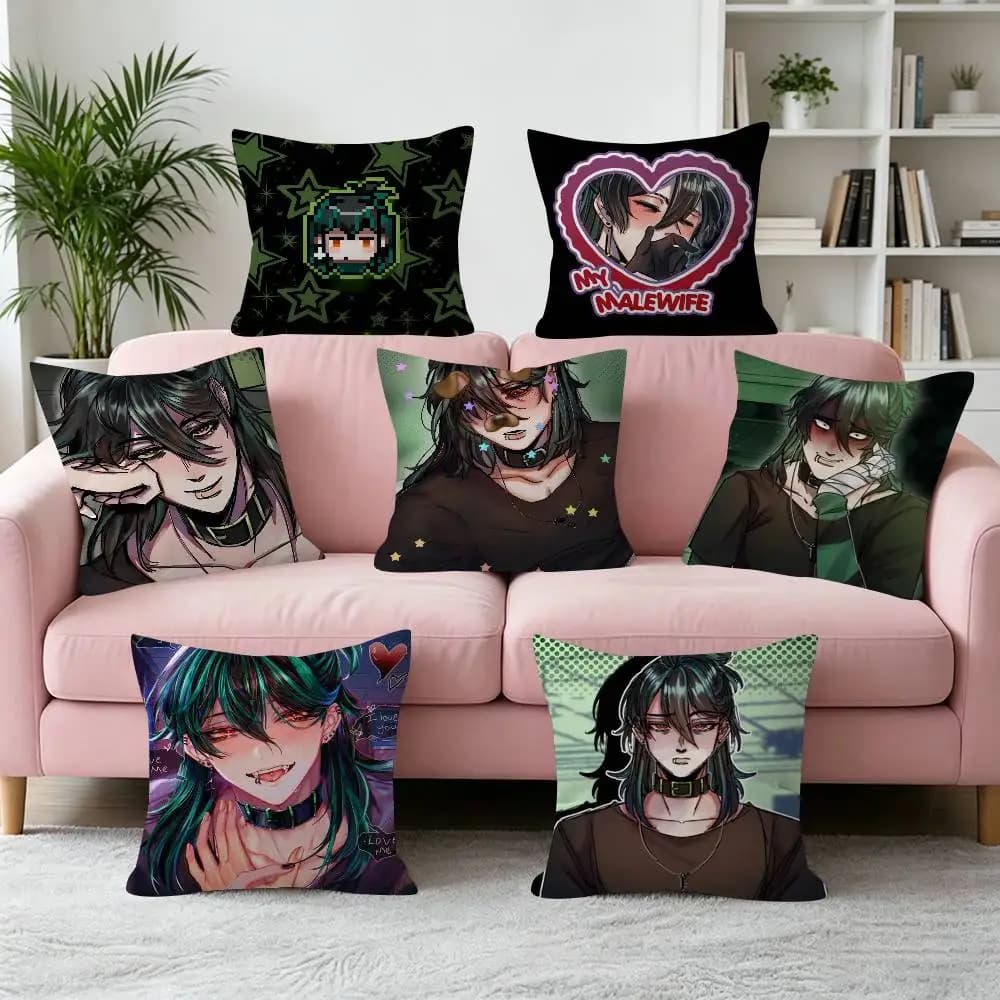 The Kid At The Back S Solivan B-Brugmansia Sol Decorative Room Aesthetics Case Home Decor Bedroom Sofa Bed Pillow Cover 45x45