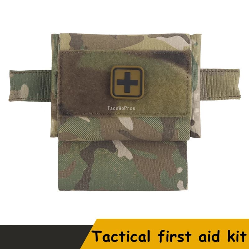 Kit di pronto soccorso tattico Sopravvivenza Marsupio di sicurezza rapido MOLLE Custodia medica a distribuzione rapida Gilet da caccia Accessori Confezioni