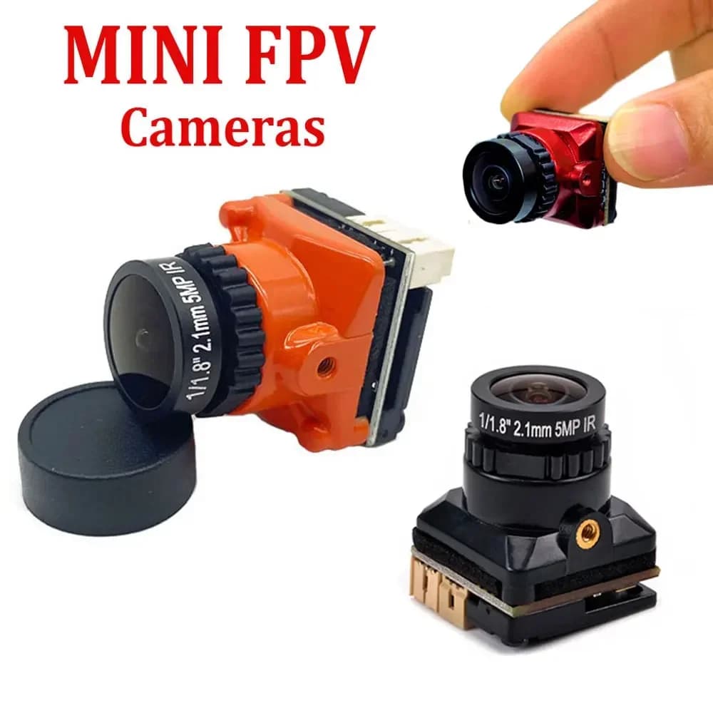 Nuovo 1/3 CMOS 1500TVL Mini FPV Macchina Fotografica Obiettivo 2.1mm Tensione 5V-30V PAL/NTSC Con OSD Interno regolabile Per RC FPV Racing Drone
