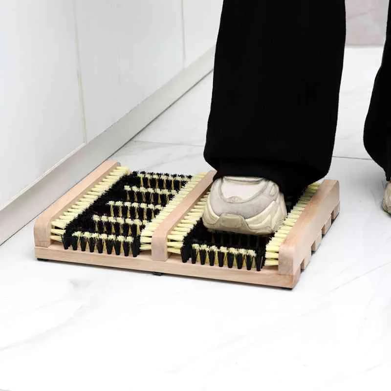 Detergente per suola, pulizia delle scarpe domestiche, spazzolatura dei piedi, persona pigra, lavatrice semiautomatica
