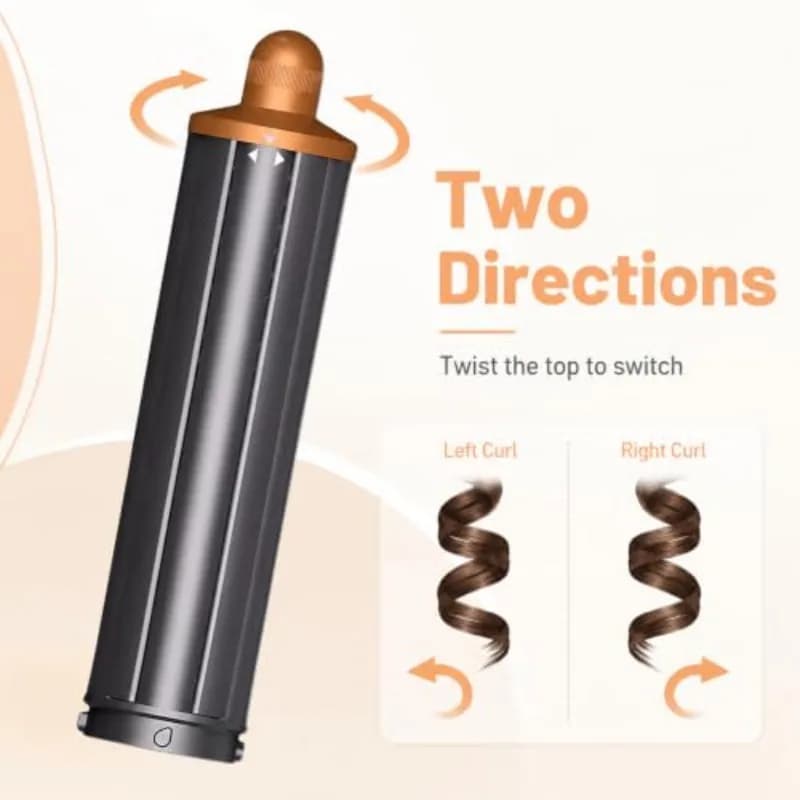 Compatible Dyson Curling Wand Attachment Head for Styling Airwrap HS01 HS05 Hair Curler Anti-frizz Curling Barrel Fordrying Hair