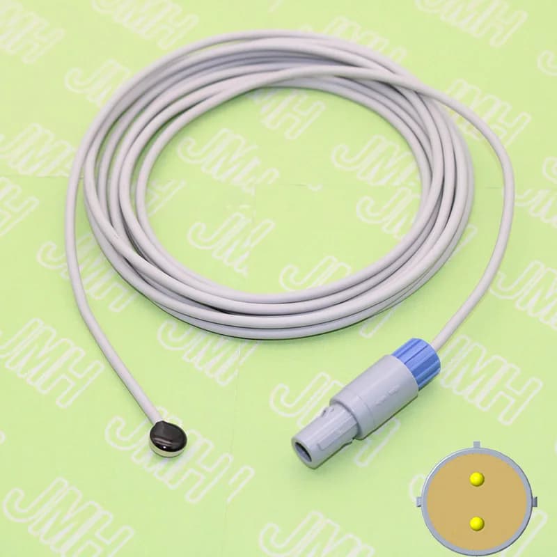 2.252 Kohm Sonda riutilizzabile per neonato/neonato/pediatrico/adulto superficie cutanea/cavità corporea/bocca/temperatura retto per monitor paziente