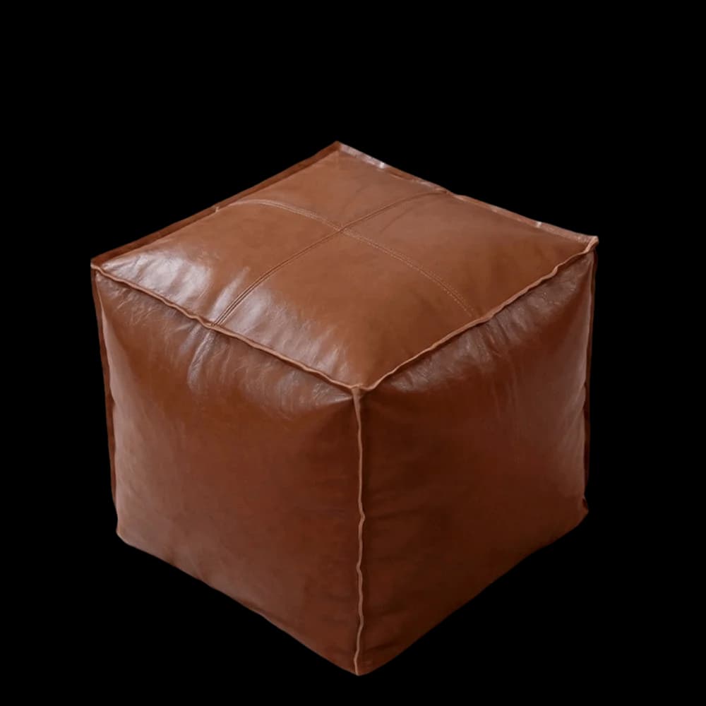 Round Seat Cushion Cover Large Capacity Waterproof Pumpkin Pouf Cover Unstuffed Embroidery Storage Bag Meditation Use