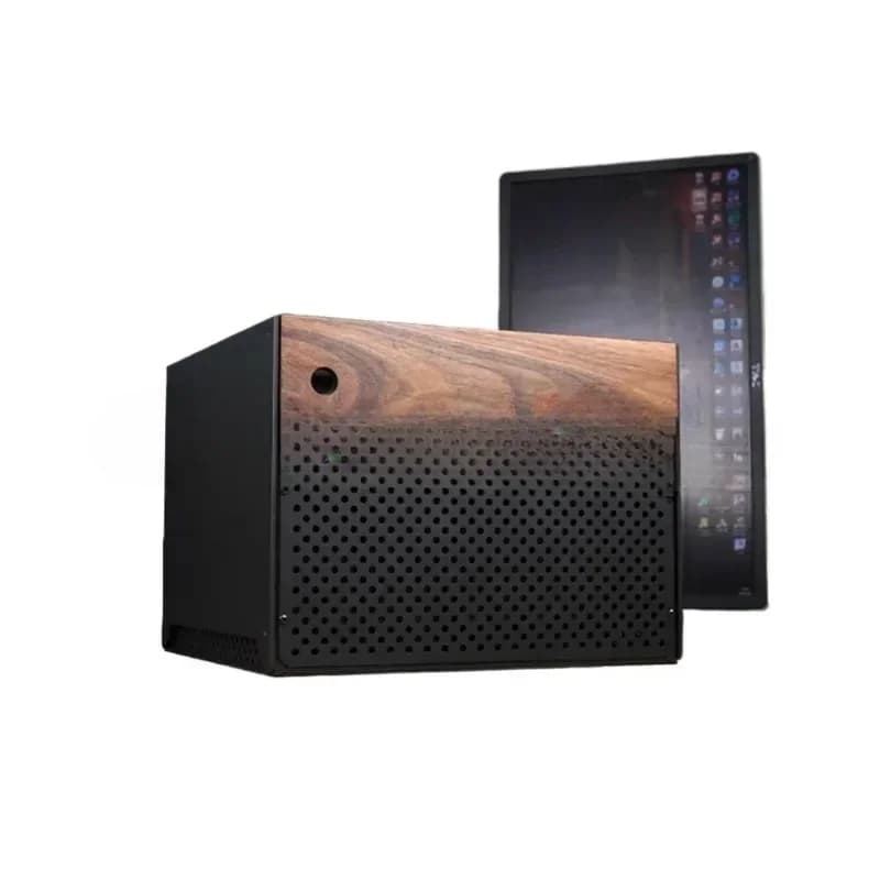 Custodia per server di archiviazione domestica Custodia piccola compatta Matx Multi disco rigido per NAS a 8 alloggiamenti