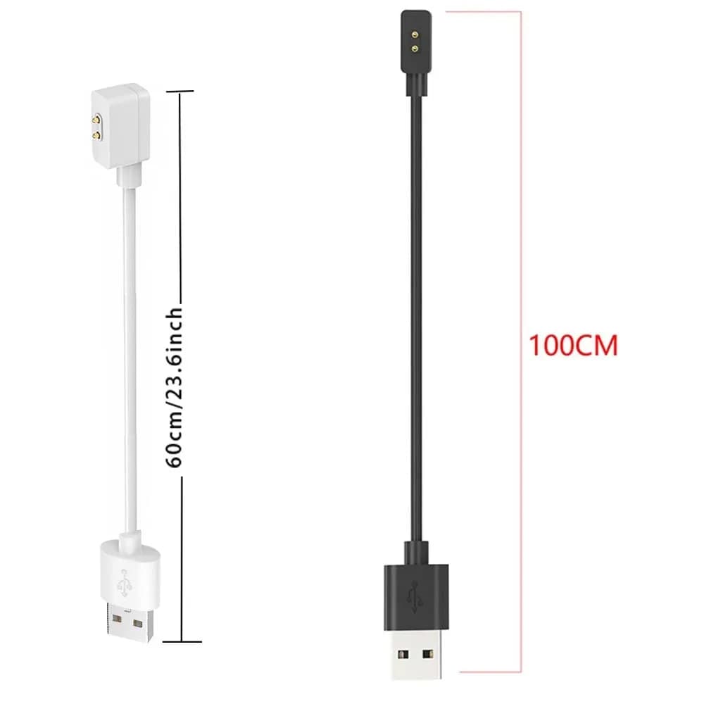 Cavo di ricarica magnetico USB per Redmi Watch 4 3 Band 2 Adattatore per base di ricarica Dock dati per Xiaomi Mi Band 8 Pro Line di ricarica