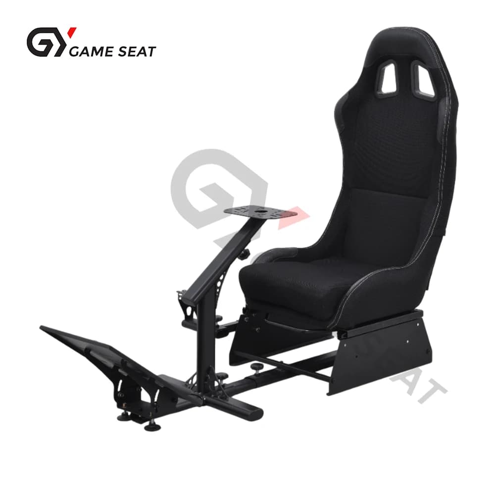 Sedile da gioco GY058, simulatore di guida, postazione da corsa, sedia da gaming per G25, G27, G29, G920, PXN, MOZA