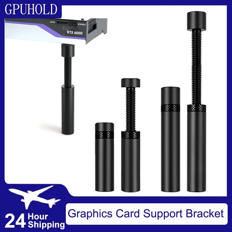GPUHOLD Graphic Card Support GPU Magnetic Bracket Video Card Support Vertical Telescopic Rotating Support